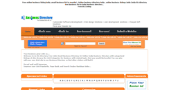 Desktop Screenshot of a1bizdirectory.com