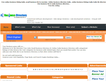Tablet Screenshot of a1bizdirectory.com